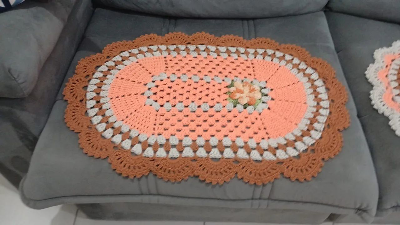 Tapete de croche.  - Foto 3