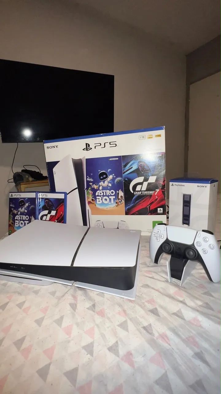 PS5 1TB pra vender LOGO - Foto 4