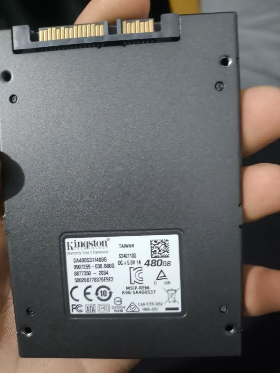 SSD Kingston 480 gb 77%