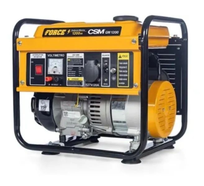 Gerador 1200 a gasolina 110 v - Foto 2