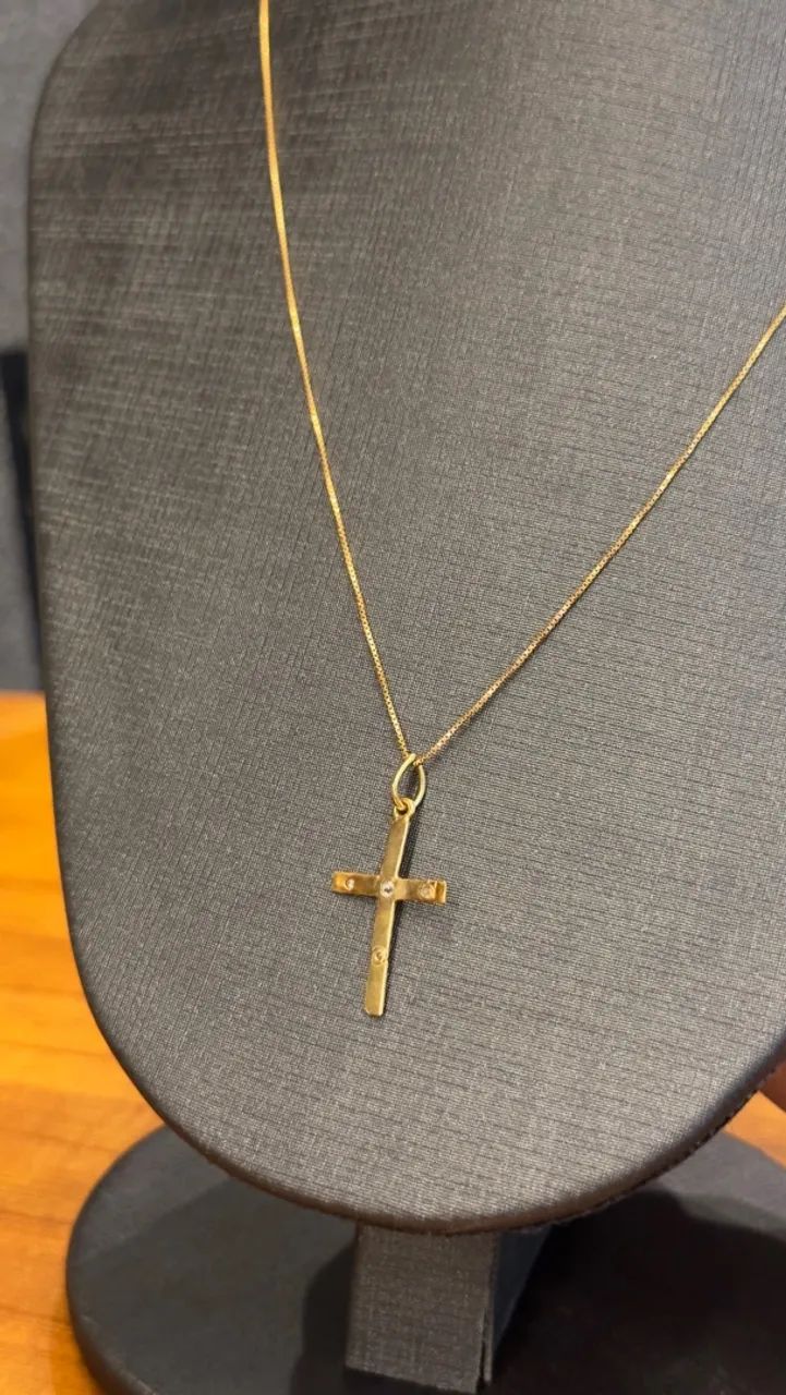 Corrente OURO 18K - 50cm - 2.5g - Foto 2