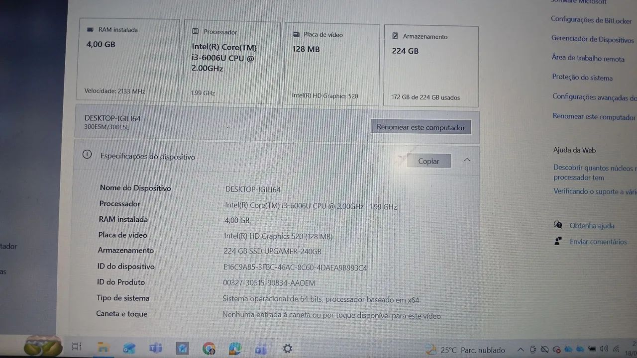 Vendo note book Samsung R$ 1100,00 - Foto 5