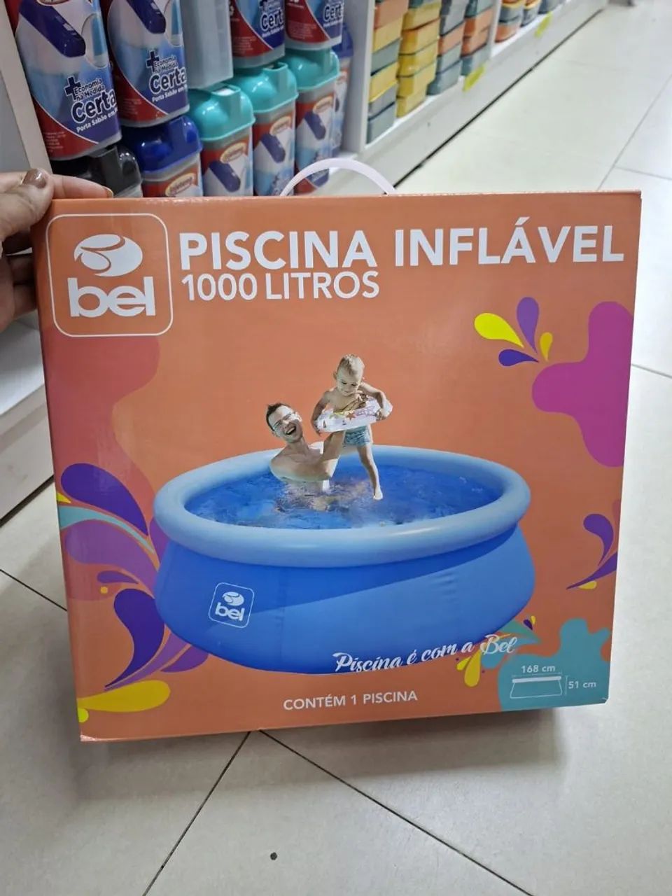 Piscina inflável Bel