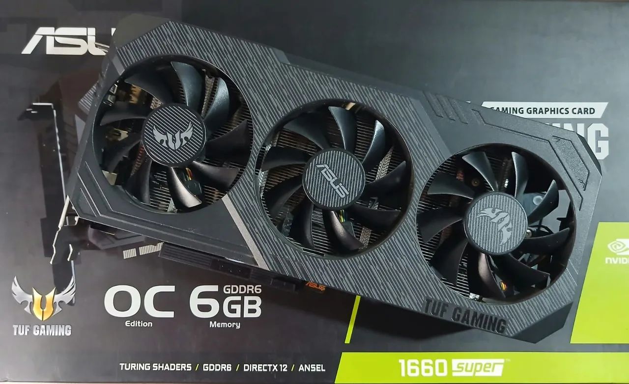 GTX 1660 Super Asus Tuf Gaming
