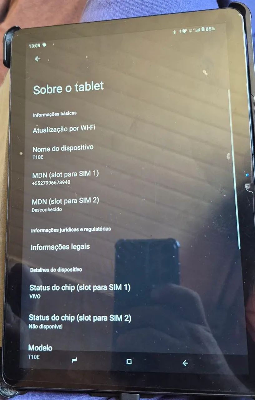 Tablet doogee 10 polegadas, com chip 128 gb - Foto 2