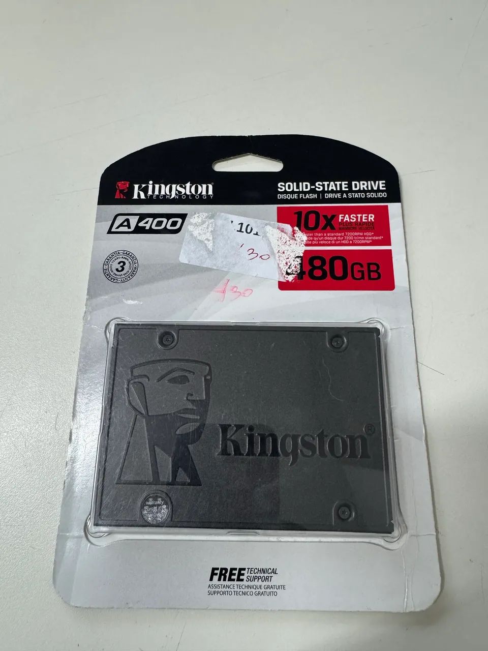SSD 480GB sata Kingston lacrado - Foto 2