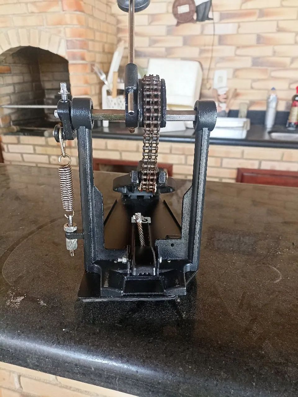 Vendo pedal simples da bateria - Foto 5