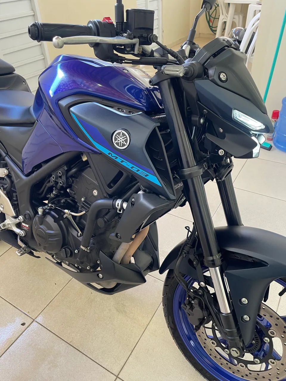 Yamaha MT-03 ABS 2023/2024 - Azul - Foto 2