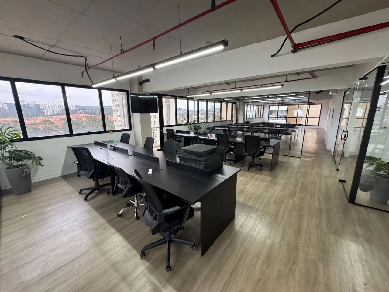 Andar Corporativo mobiliado para alugar, 230 m² por R$ 20.025/mês - Melville Empresarial I