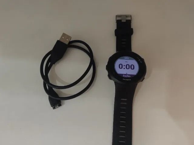 Relogio com GPS e frequencimetro Garmin Forerunner 45 - Foto 2