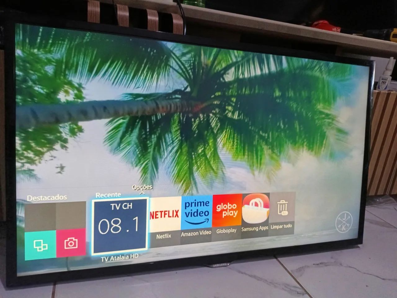 Tv 42 polegadas samsung controle e wifi