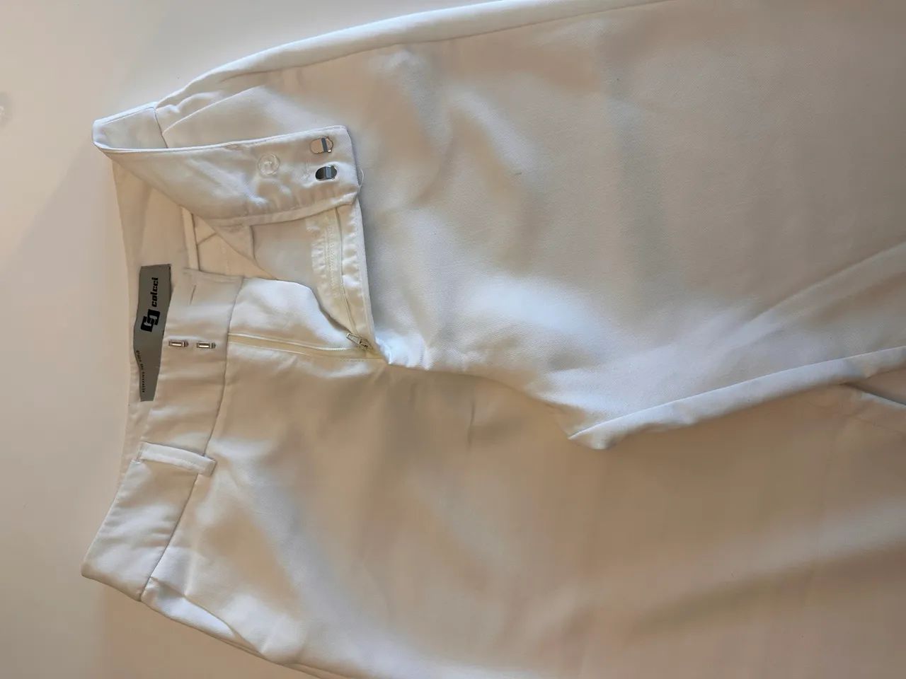 calça branca de alfaiataria colcci  - Foto 2