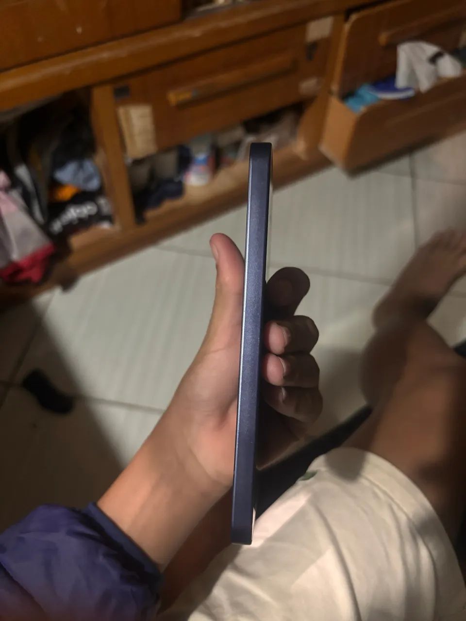 A35 com a tela trincada mas funcionando perfeitamente  - Foto 5