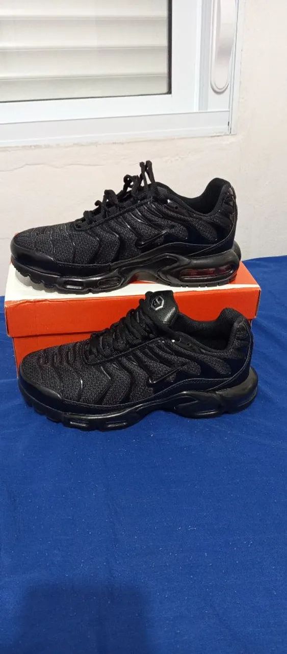  Tênis Nike TN Triple Black 