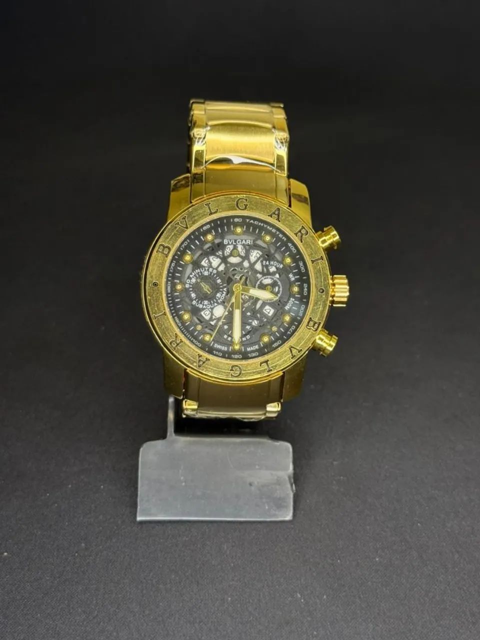 RELÓGIO BVLGARI SKELETO - Foto 3
