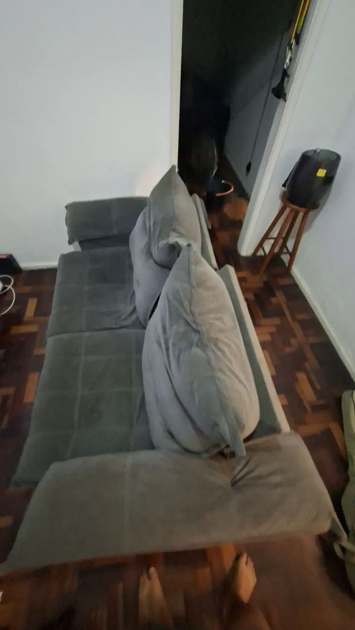 Sofa retratil  para doação - Foto 2