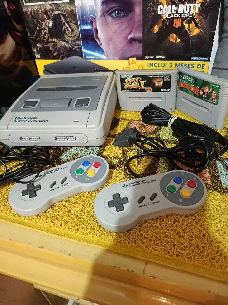 Super Famicom muito conservado 