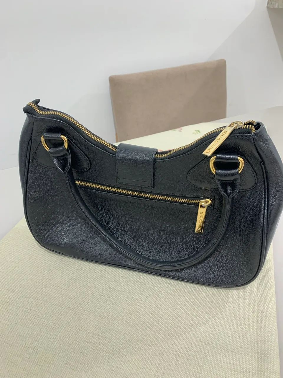 Vendo Bolsa Scamboo Preta - Foto 2