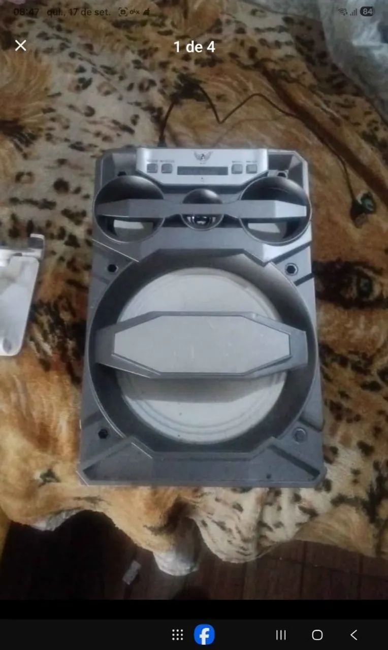 Caixa de som Bluetooth  Led A 81 - Foto 3