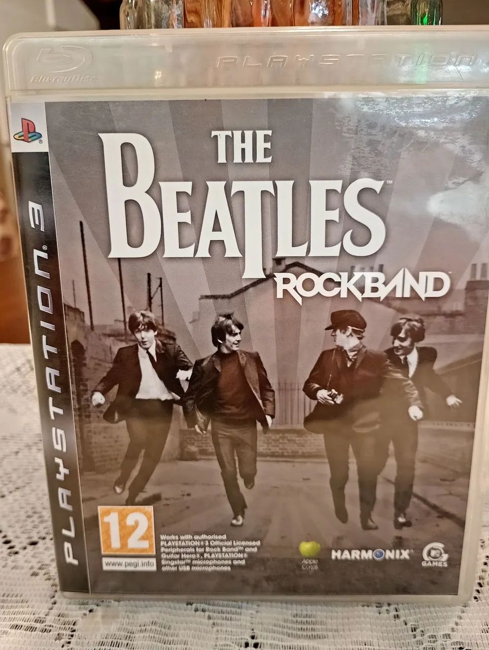 Jogo Playstation 3 The Beatles Rock Band original mídia física
