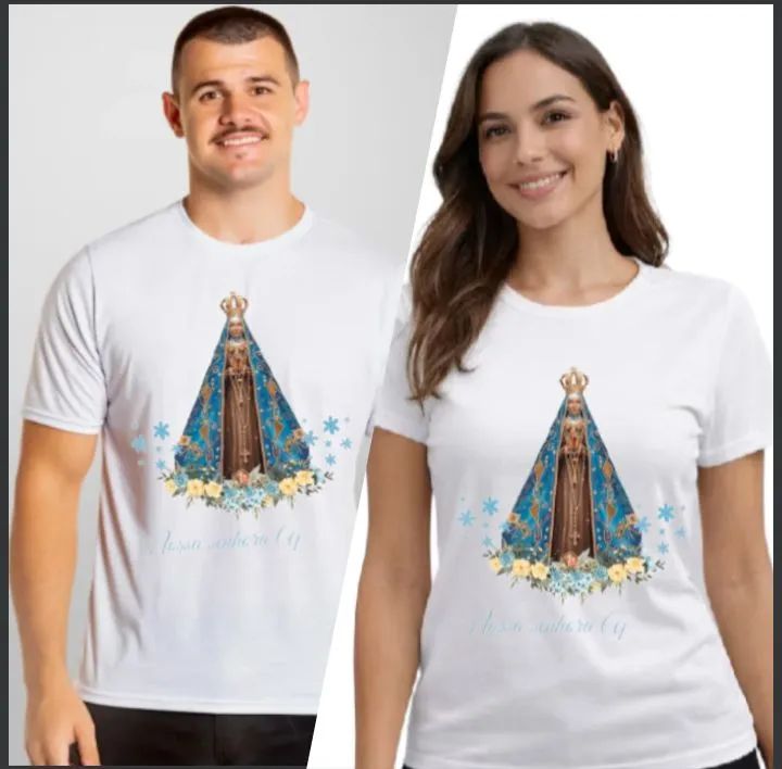 Camiseta de nossa senhora Aparecida 