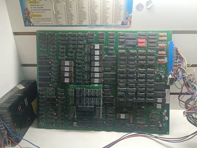 PLACA FLIPERAMA TWIN COBRA Bootleg - Foto 2