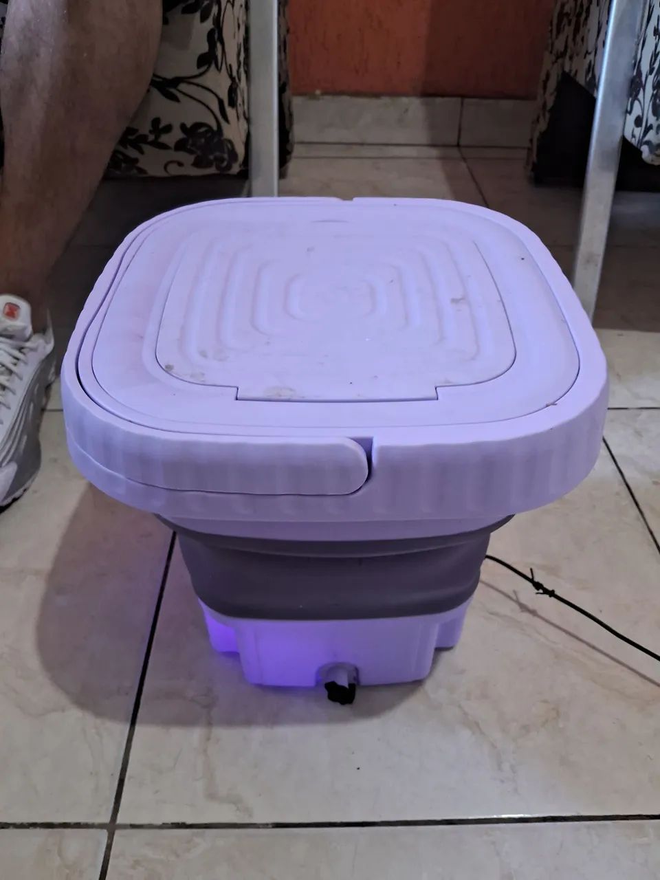 Mini máquina de lavar roupa - Foto 3