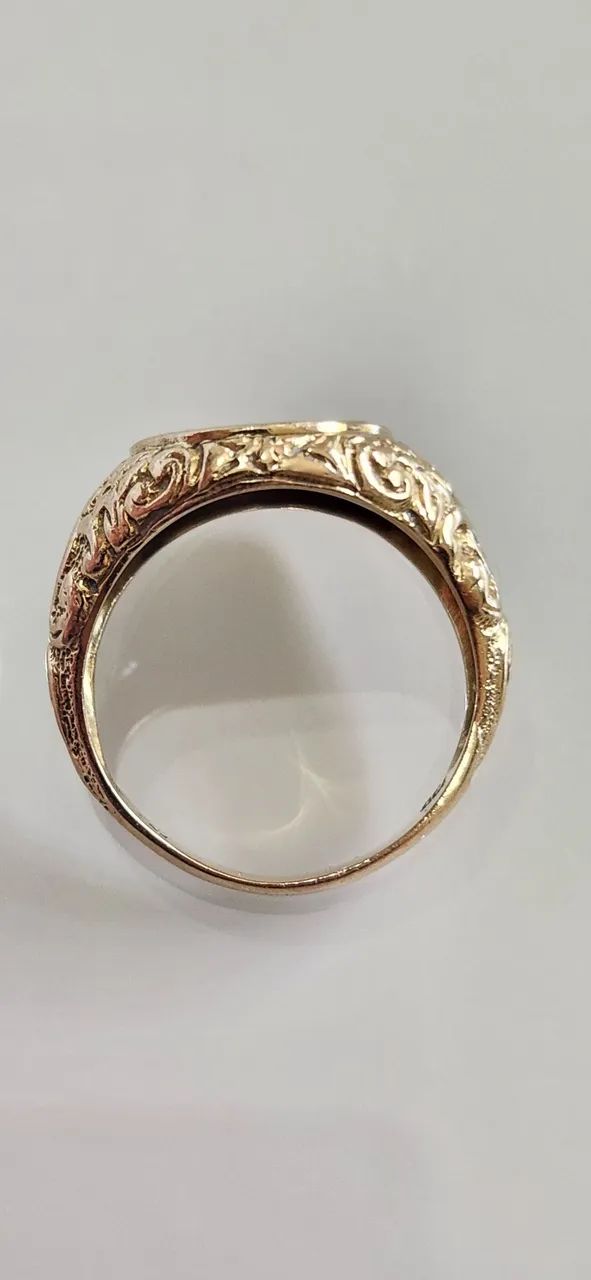 Anel Artesanal em Ouro 18k - Foto 4