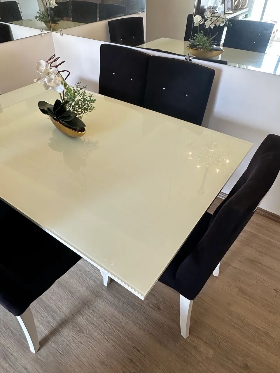 Conjunto de Mesa de Jantar Premium - Sylvia Design - Foto 5