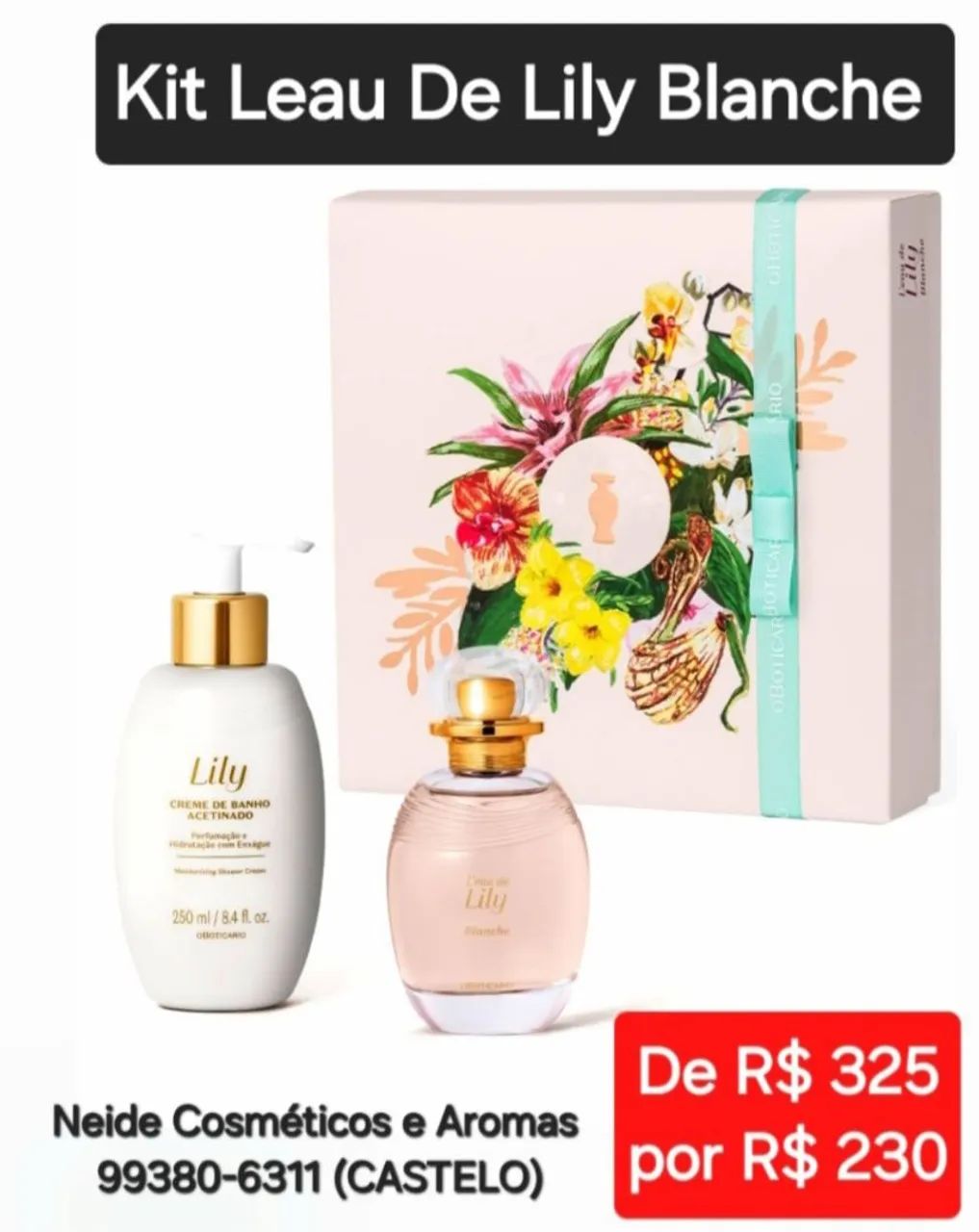 Kit Feminino O Boticário 