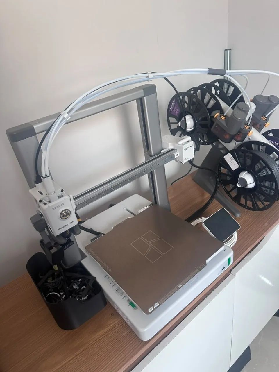  Impressora 3D Bambu Lab A1 + AMS Lite (Combo) usada