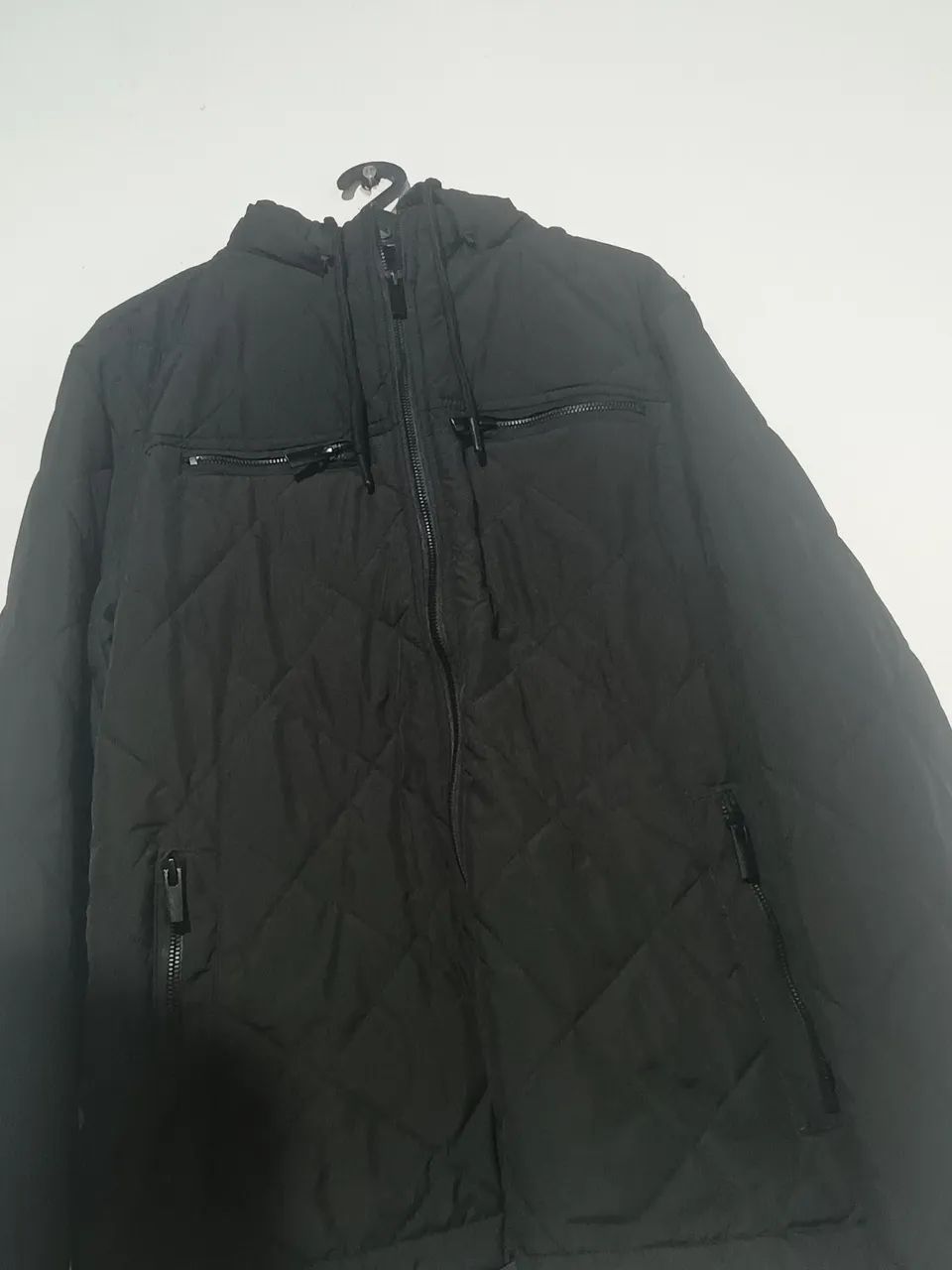 Casaco Puffer com capuz unissex  - Foto 2