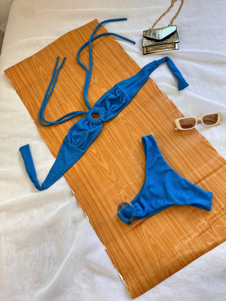 Biquíni azul 
