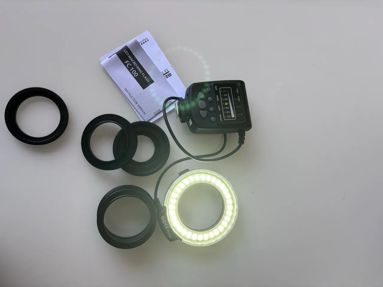 Led macro Flash Ring Fc100 - Foto 2