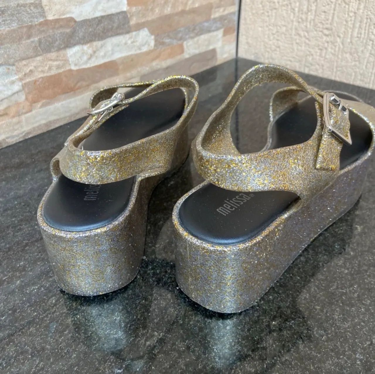 Melissa plataforma glitter  - Foto 4