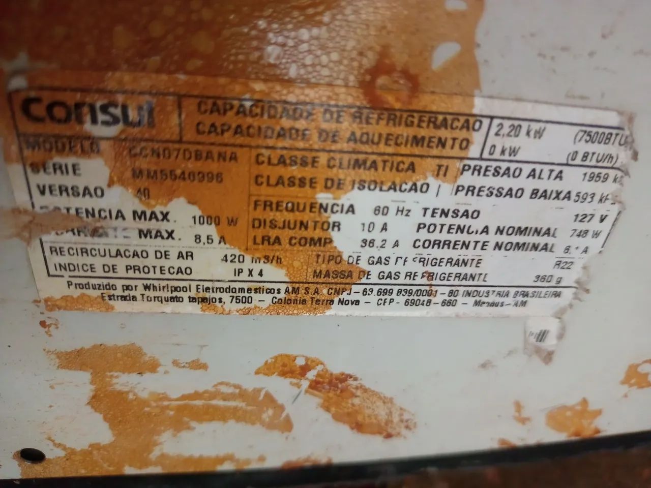 Ar condicionado Consul Multi Ar 7500 - Foto 5