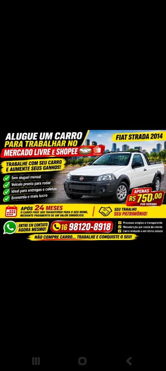 Aluguel sua strada sem pagar aluguel 
