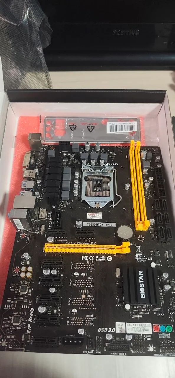 Placa mãe biostar btc-250 - Foto 3