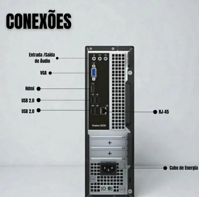 PC Desktop Dell Vostro 3250 - Linha Business - Foto 2