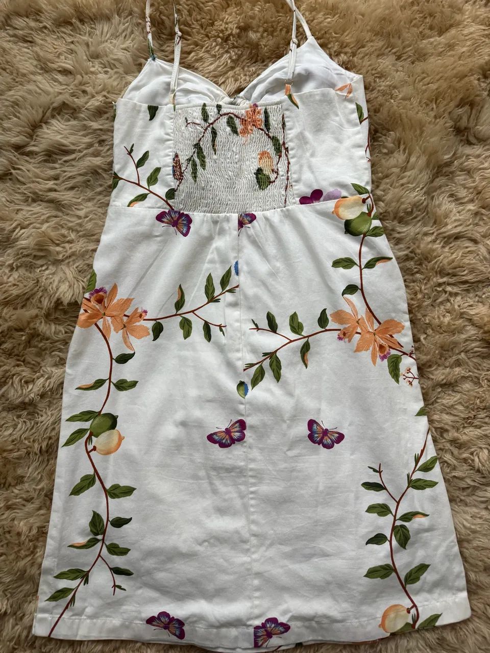 Vestido tamanho G florido 