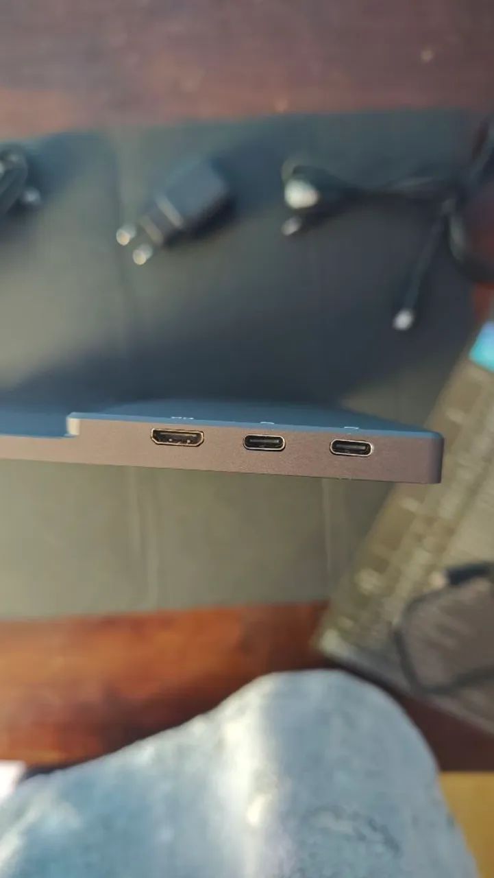 Monitor portátil 19 polegadas 2,5k 120hz, lembrando que ele está novo.  - Foto 3