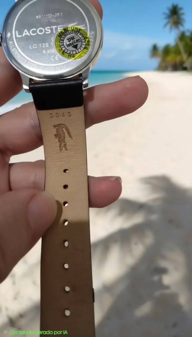 Vendo relógio original Lacoste - Foto 3