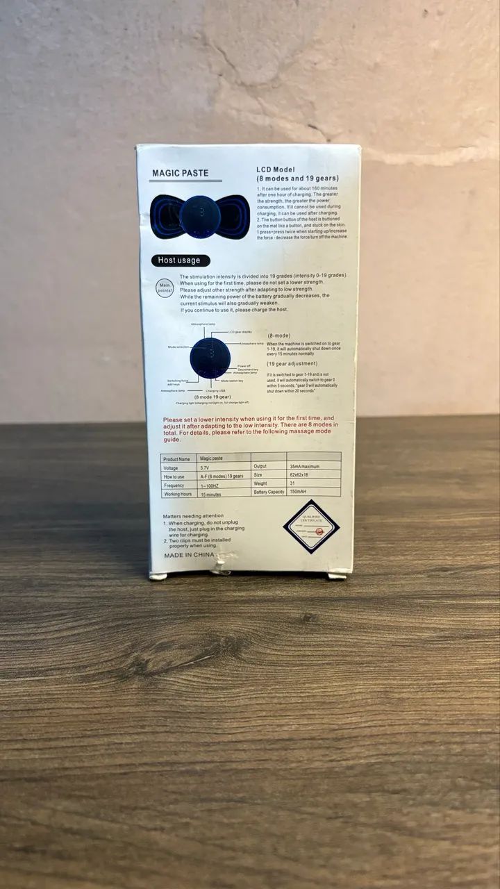 Mini Massageador Elétrico Portátil  - Foto 3