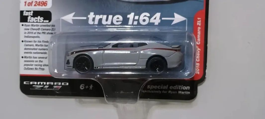 Auto World 2018 Camaro Zl1 Ryan Martin Corridas Proibidas - Foto 2