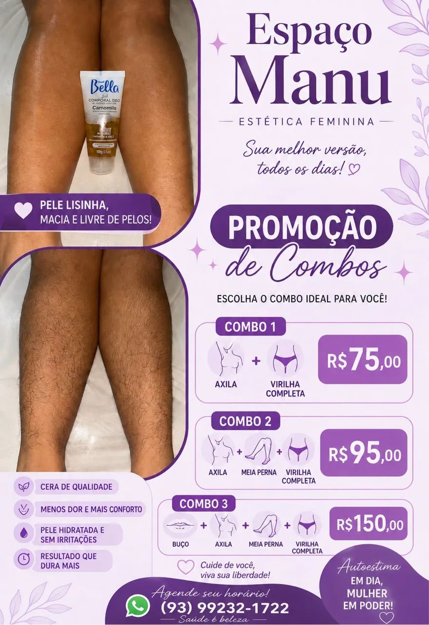 Depilação 