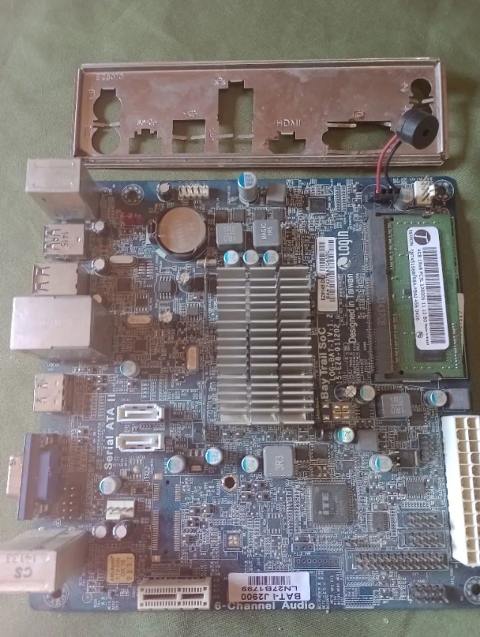 Placa mãe Mini -ITX LOG- BA T-I V1.2 - Foto 3