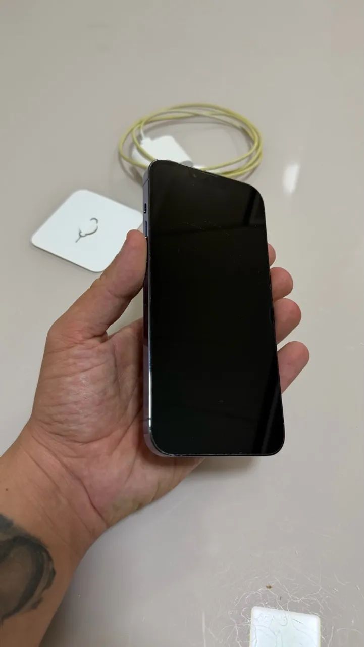 IPhone 13 Pro Max 128gb Azul (impecável) - Foto 3