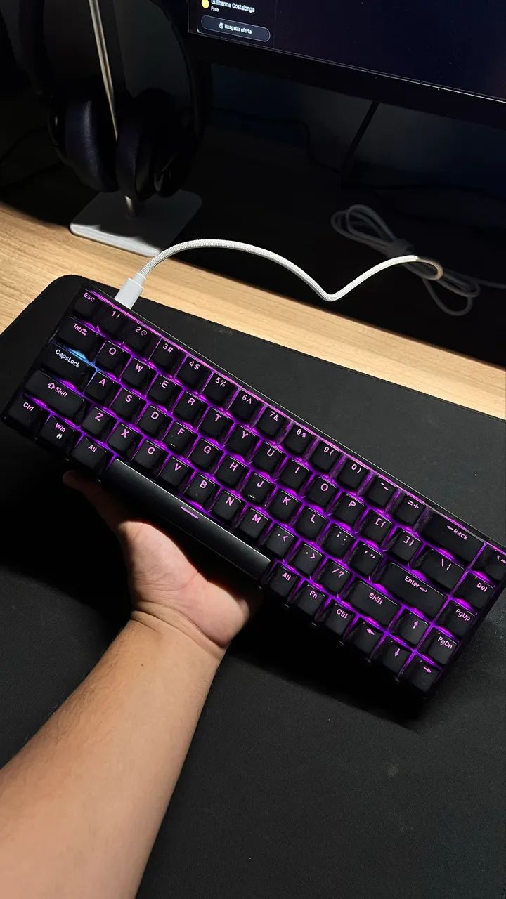 Teclado Magnético Raven68 - Excelente  - Foto 3
