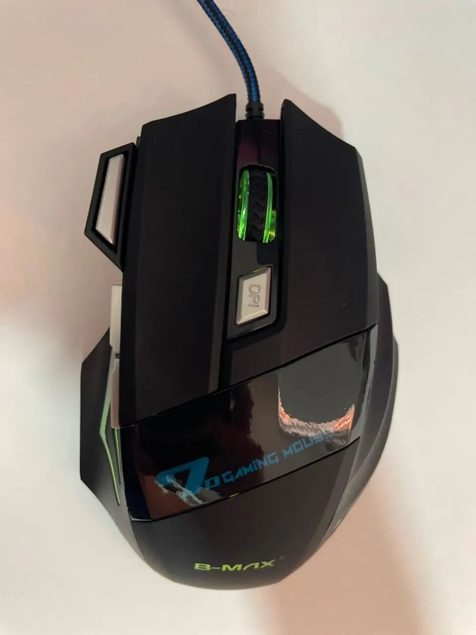 Mouse Gamer 7D com Iluminação LED e Botões de DPI Ajustável - Foto 3