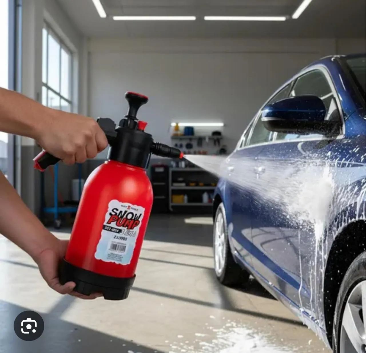 Snow Foam Manual  faz espuma 3 em 1 vai com três bicos 